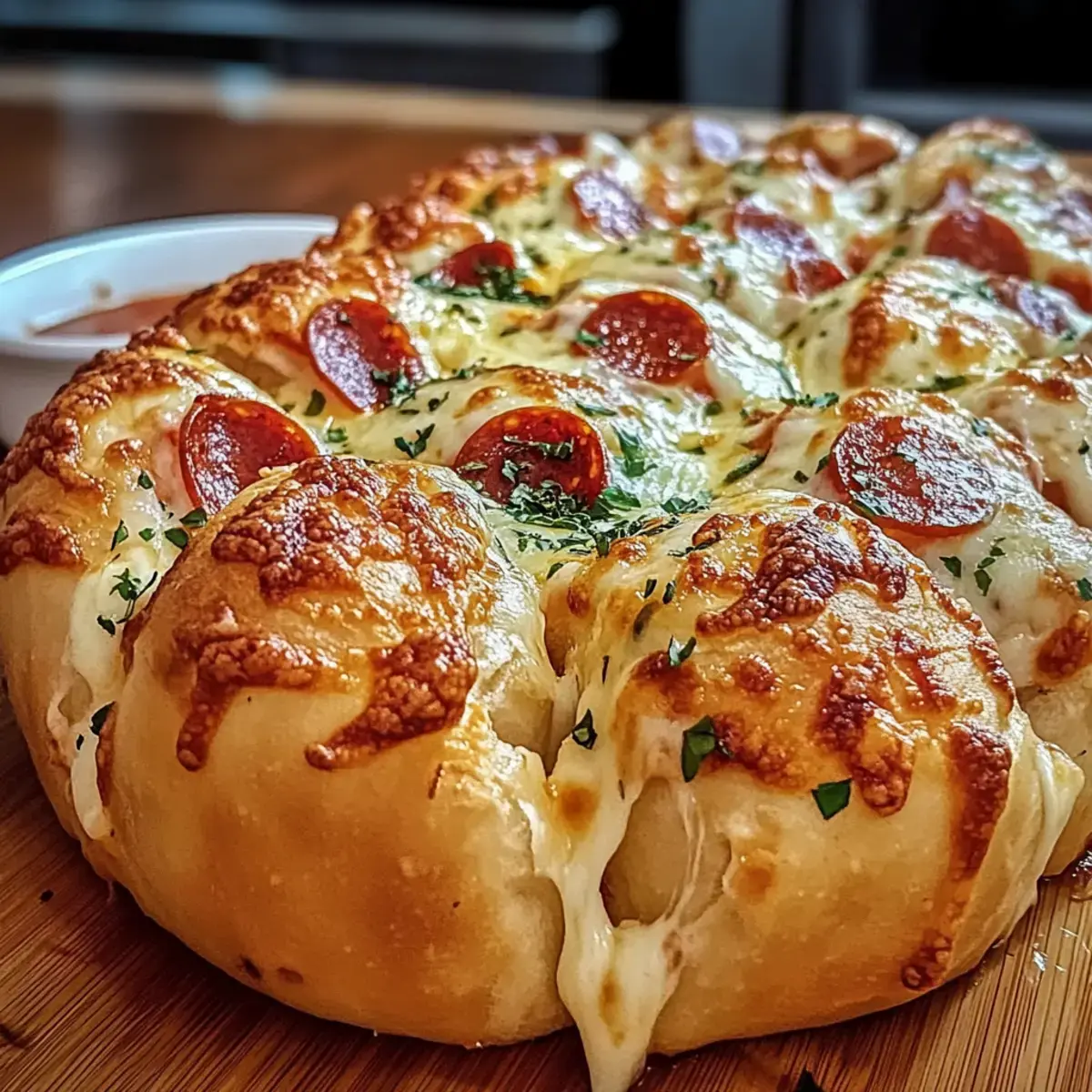 Zupfbrot Pizza