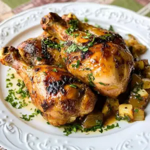 Einfaches portugiesisches Hähnchen