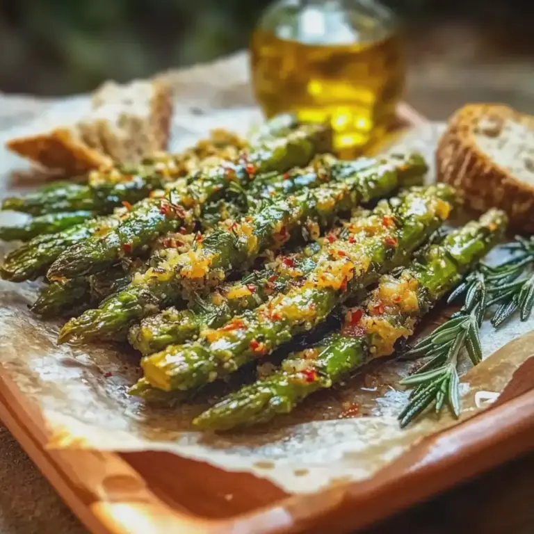 gerösteter Parmesan Spargel
