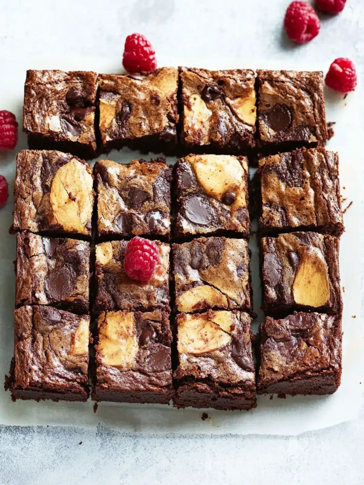 gesunde Brownie Keks-Teig Riegel