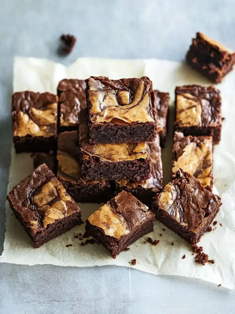 gesunde Brownie Keks-Teig Riegel