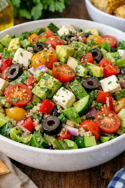 Gesunder Partysalat für Buffet und Grill – frisch & einfach 2 gesunder Partysalat