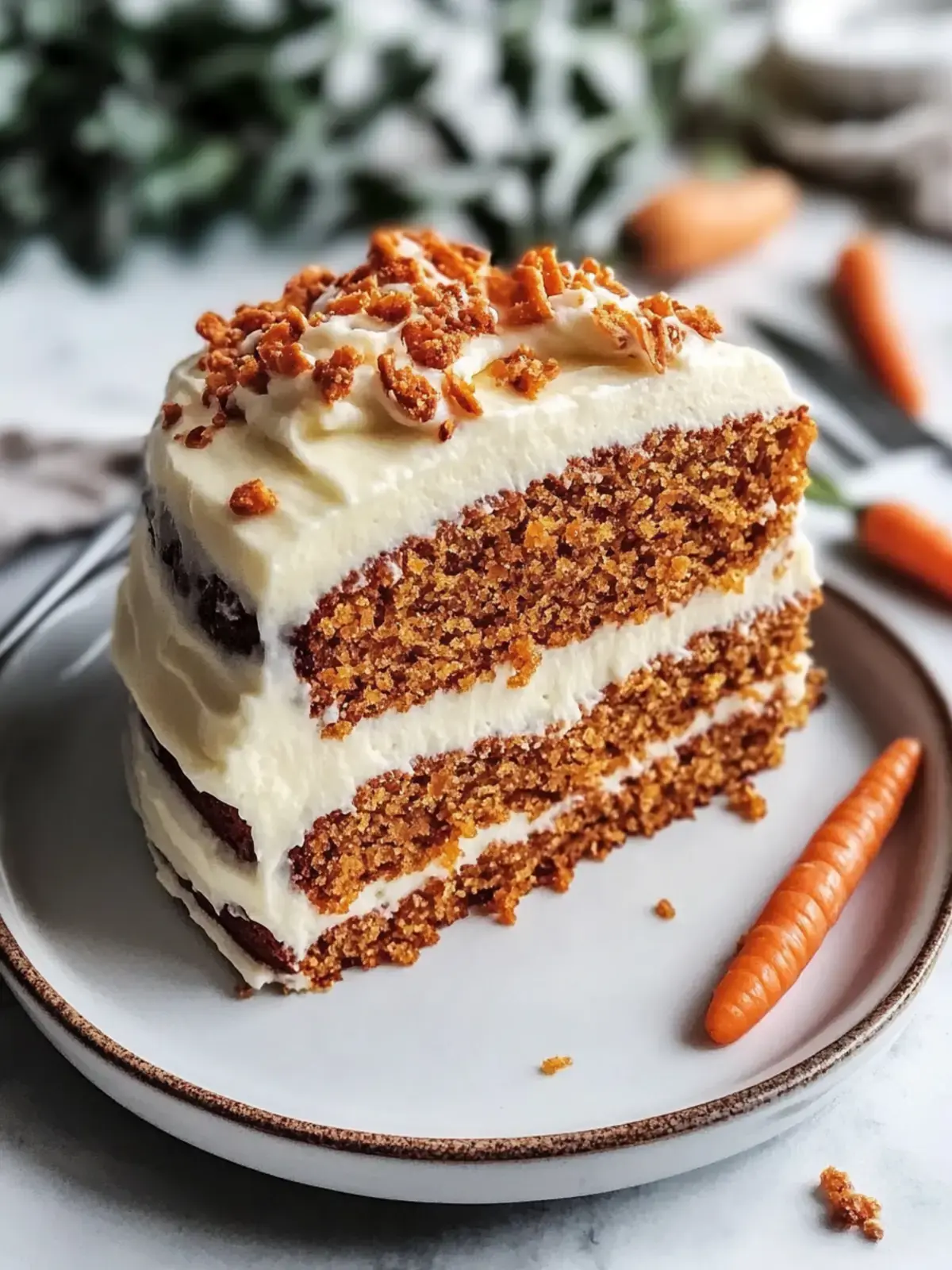 Saftiger glutenfreier Karottenkuchen - schnell und einfach! 2 glutenfreier Karottenkuchen