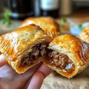 Knusprige irische Rindfleisch-Handpasteten