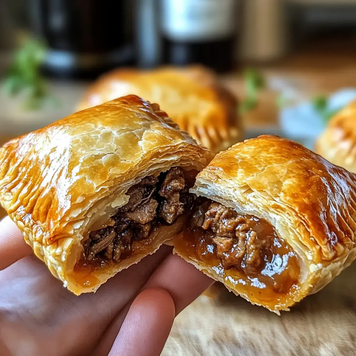 irische Rindfleisch Handpasteten