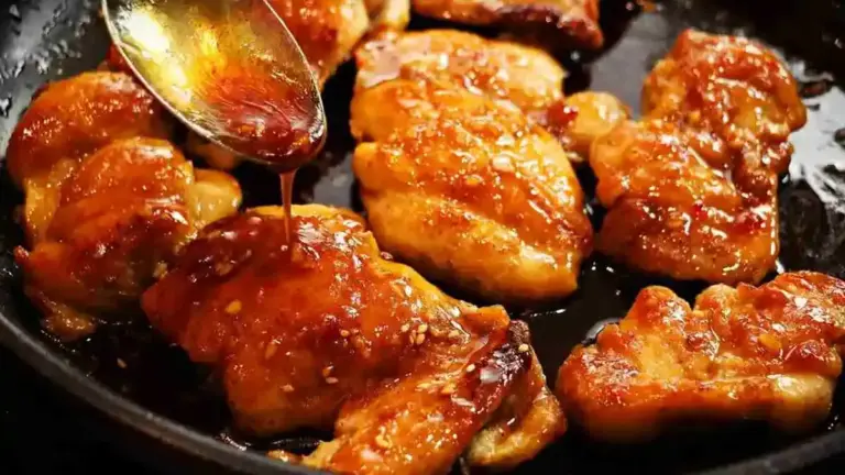knusprige Honig Hähnchen