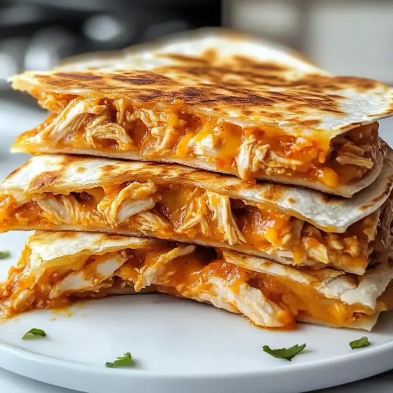 knusprige Hühnchen-Quesadillas