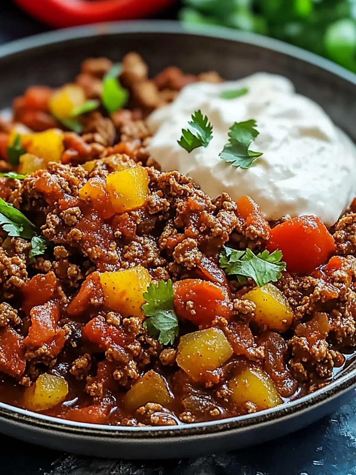 mexikanisches Picadillo Rezept