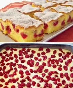 Schneller Kirschkuchen