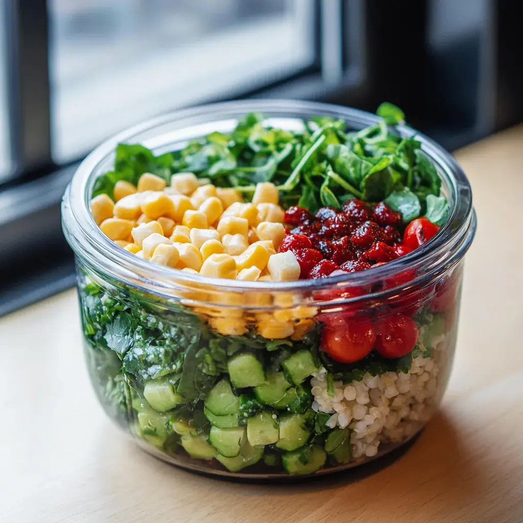 sättigende Salate Meal Prep