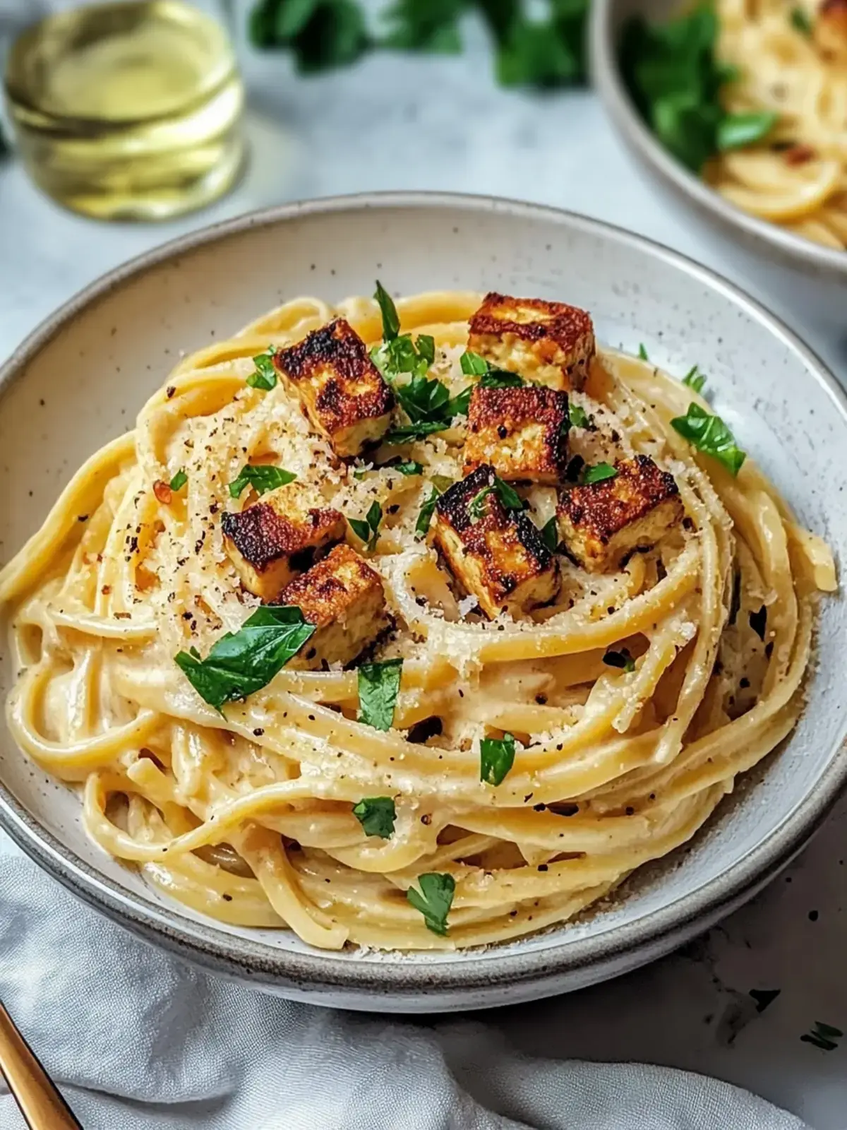 vegane Carbonara