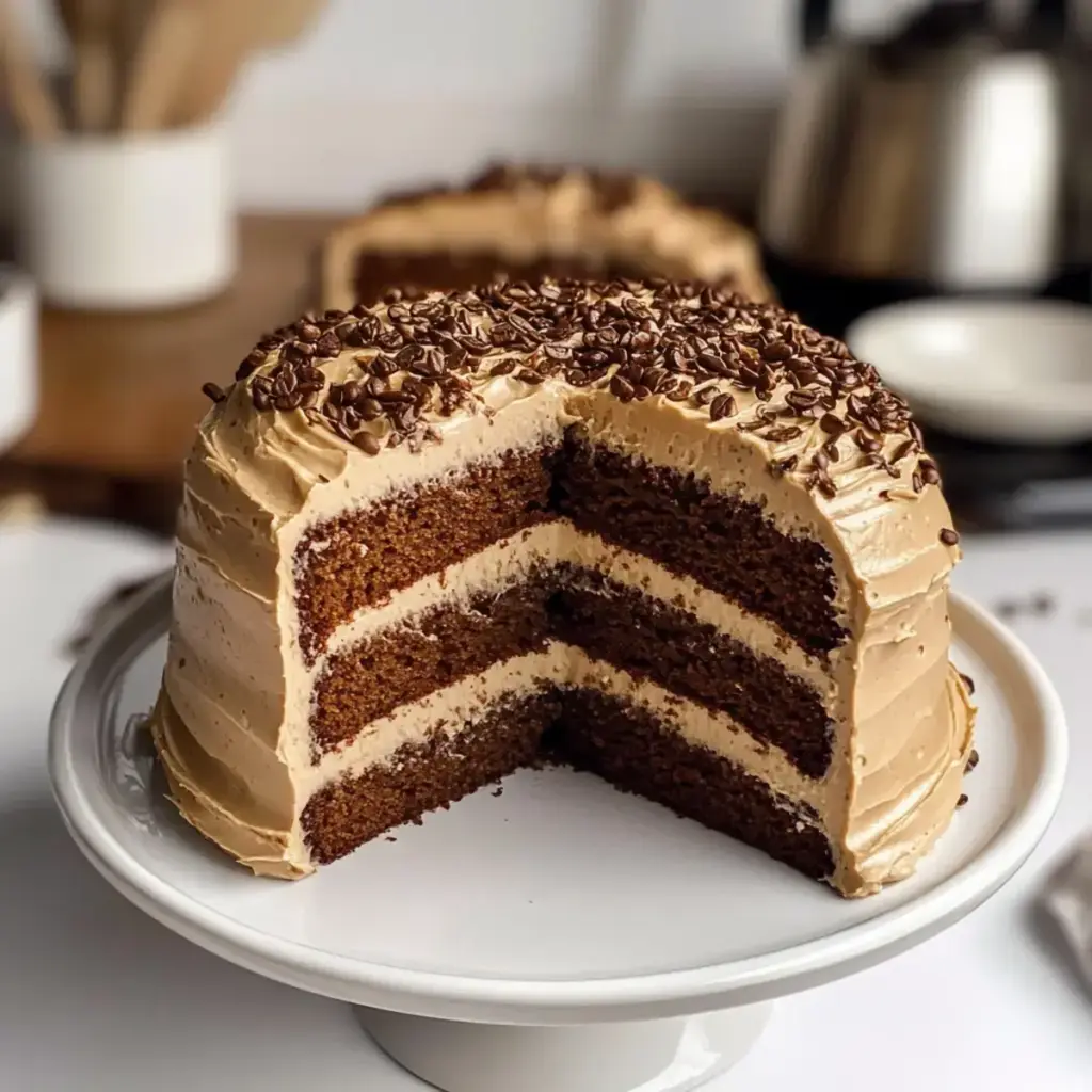 veganer Espresso-Kuchen