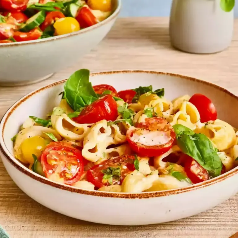 veganer Nudelsalat