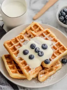Gesunde Waffeln ohne Zucker