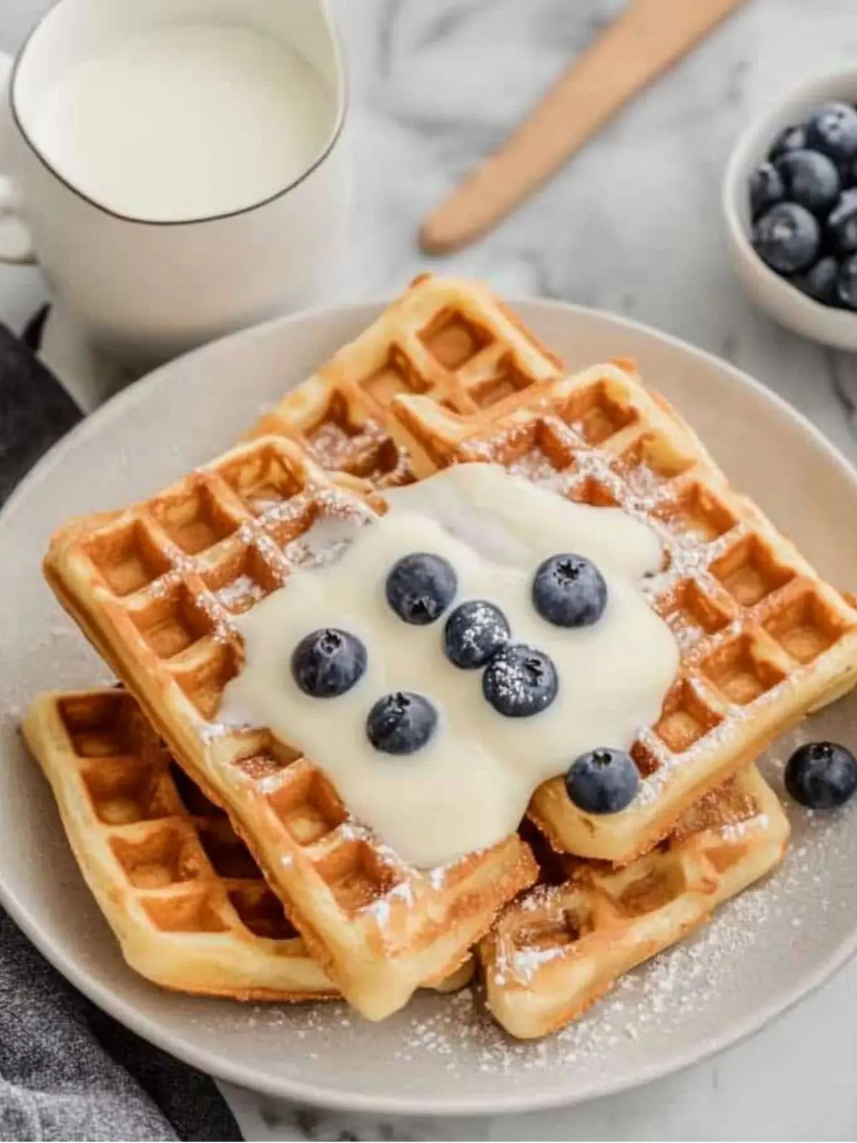 waffeln ohne zucker