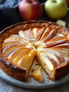 Weicher Apfelkuchen