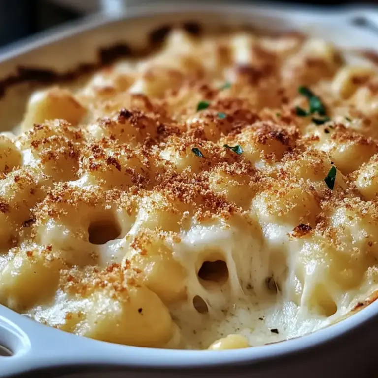 Überbackene Gnocchi Mac und Käse
