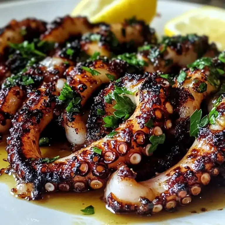zart gegrillter Oktopus