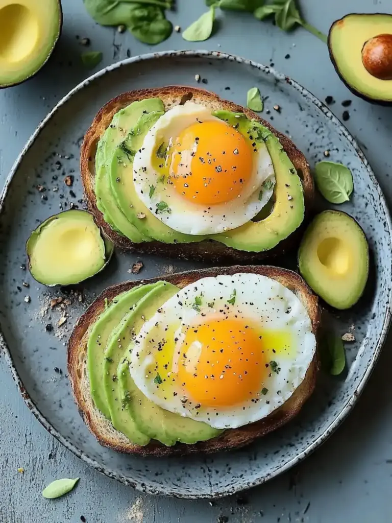 Avocado-Toast mit Ei: Gesundheit in jedem Biss