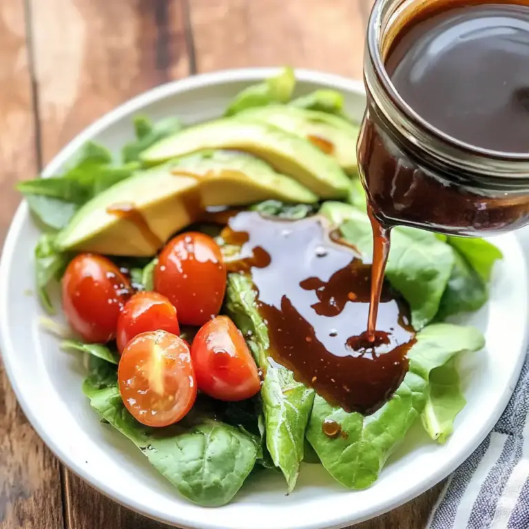Perfekte Balsamico-Vinaigrette: Ein köstliches Dressing