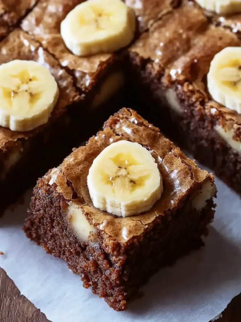 Bananenbrot Brownies: Das dekadente Dessert für jeden Anlass