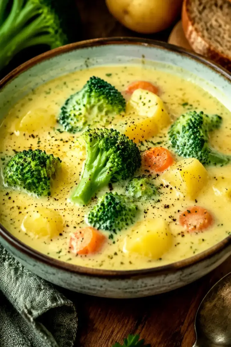 Brokkoli Kartoffel Suppe: Einfaches cremiges Rezept – Noras Kreationen