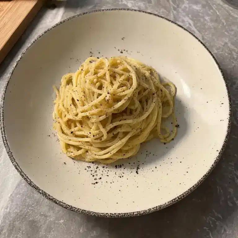 Cacio e Pepe Meistern: Das einfache italienische Pastagericht
