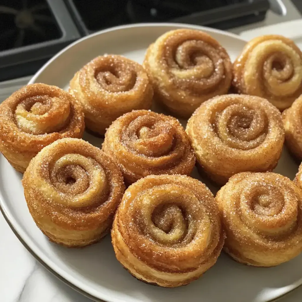 Einfache und leckere Cruffins mit Zimt-Zucker-Füllung