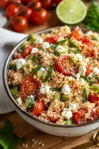 Couscous Salat Rezept mit Feta
