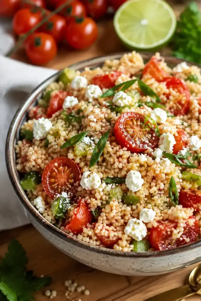 Couscous Salat Rezept mit Feta: Einfach, frisch und schnell – Einfach Clever Kochen