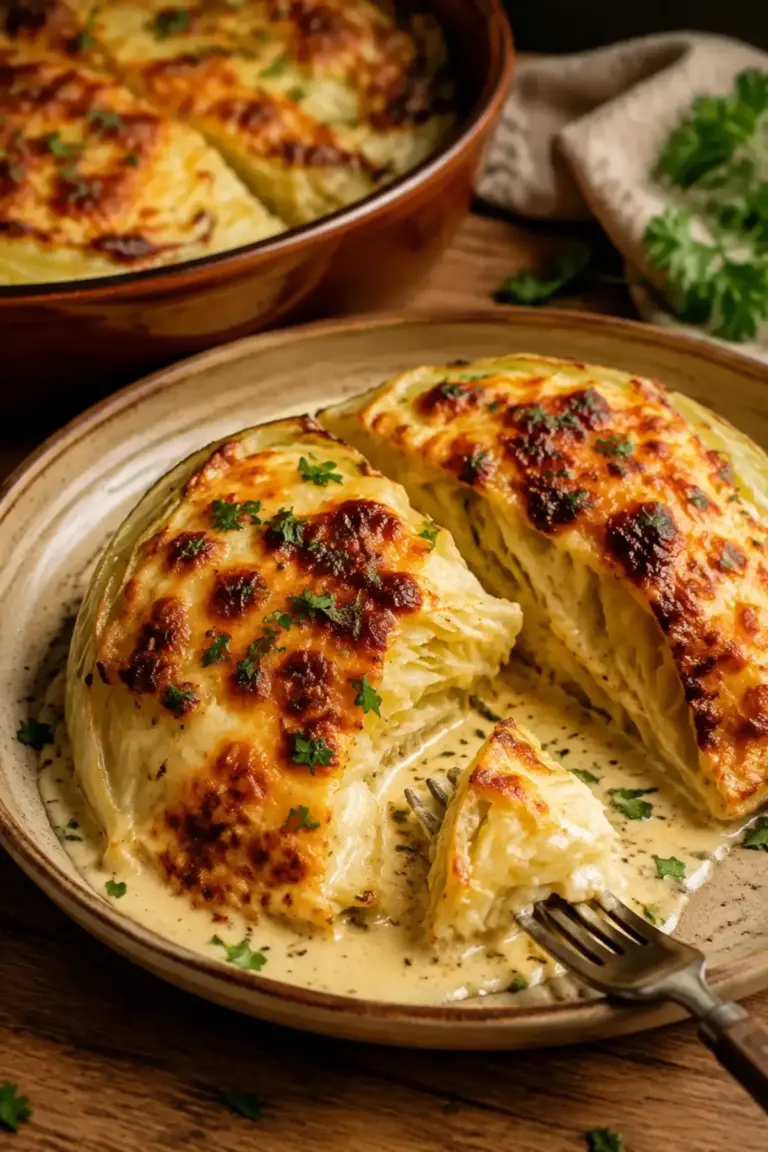 Cremig überbackener Spitzkohl – Bestes Rezept mit 5 Tipps – Noras Kreationen