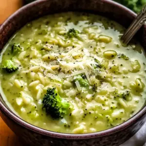 Cremige Knoblauch Italienische Brokkoli Suppe