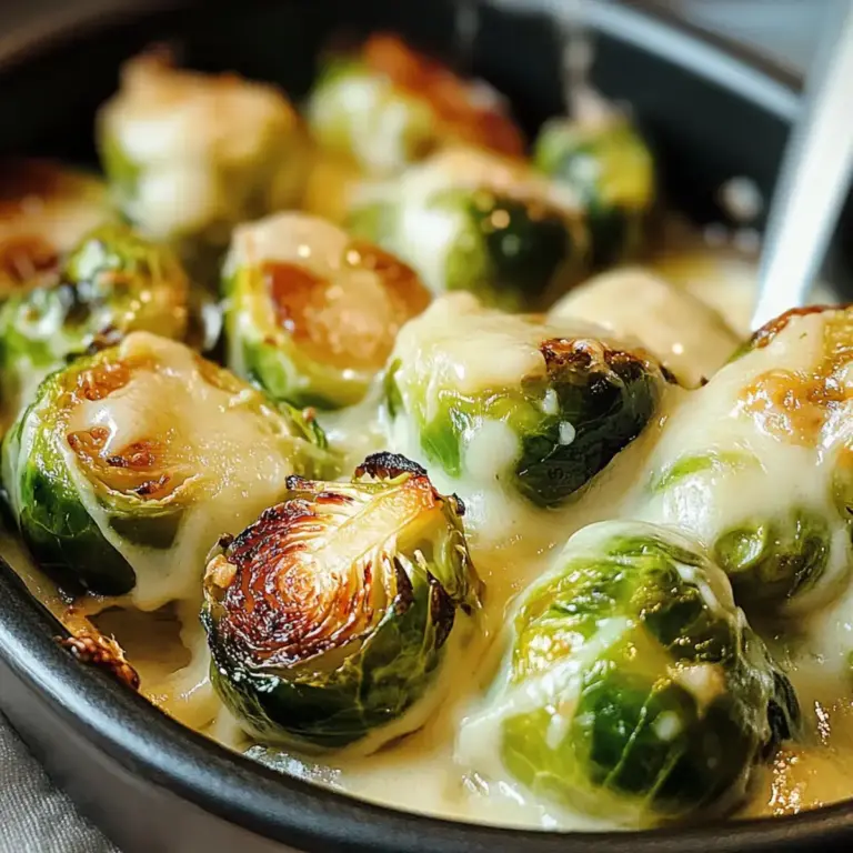 Cremige gebackene Rosenkohl für jeden Anlass – leicht und lecker