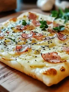 Einfacher Flammkuchen