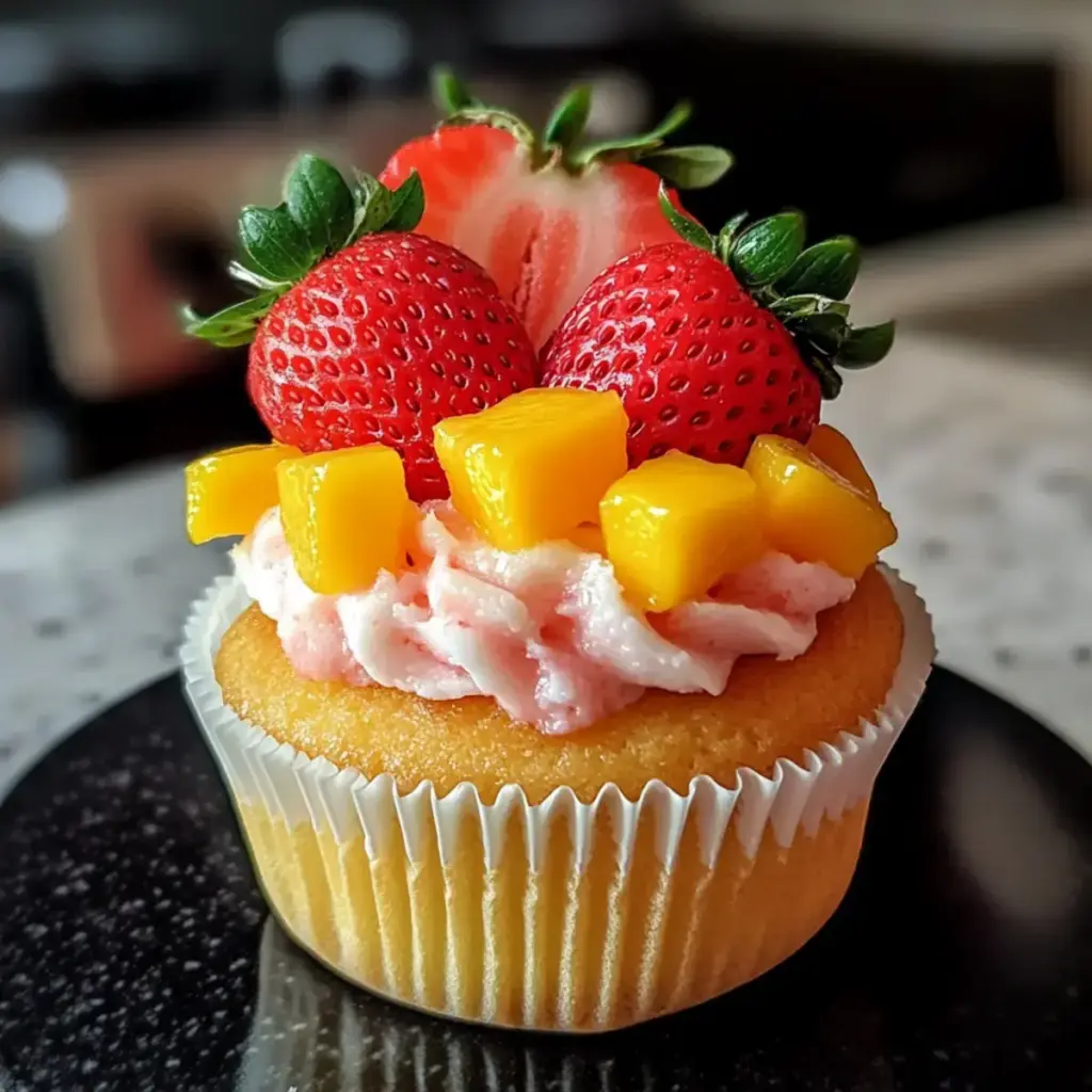 Erdbeer-Mango-Muffins – Das perfekte, fruchtige Rezept