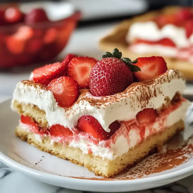 Erdbeer-Tiramisu: Das perfekte leichte Sommer-Dessert