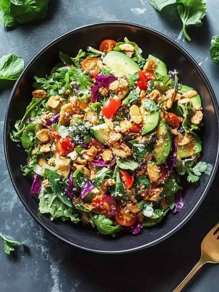 Erdnuss-Crunch-Salat: Einfach, gesund und knackig frisch!