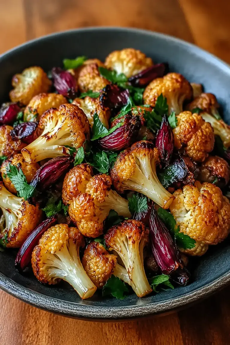 Gebratener Blumenkohl mit Honig-Curry: Einfaches Rezept – Muma’s Kitchen