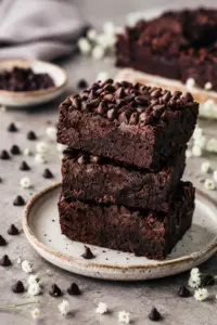 Gesunde Brownies mit Bohnen