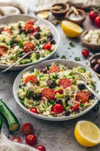 Griechischer Orzo Salat