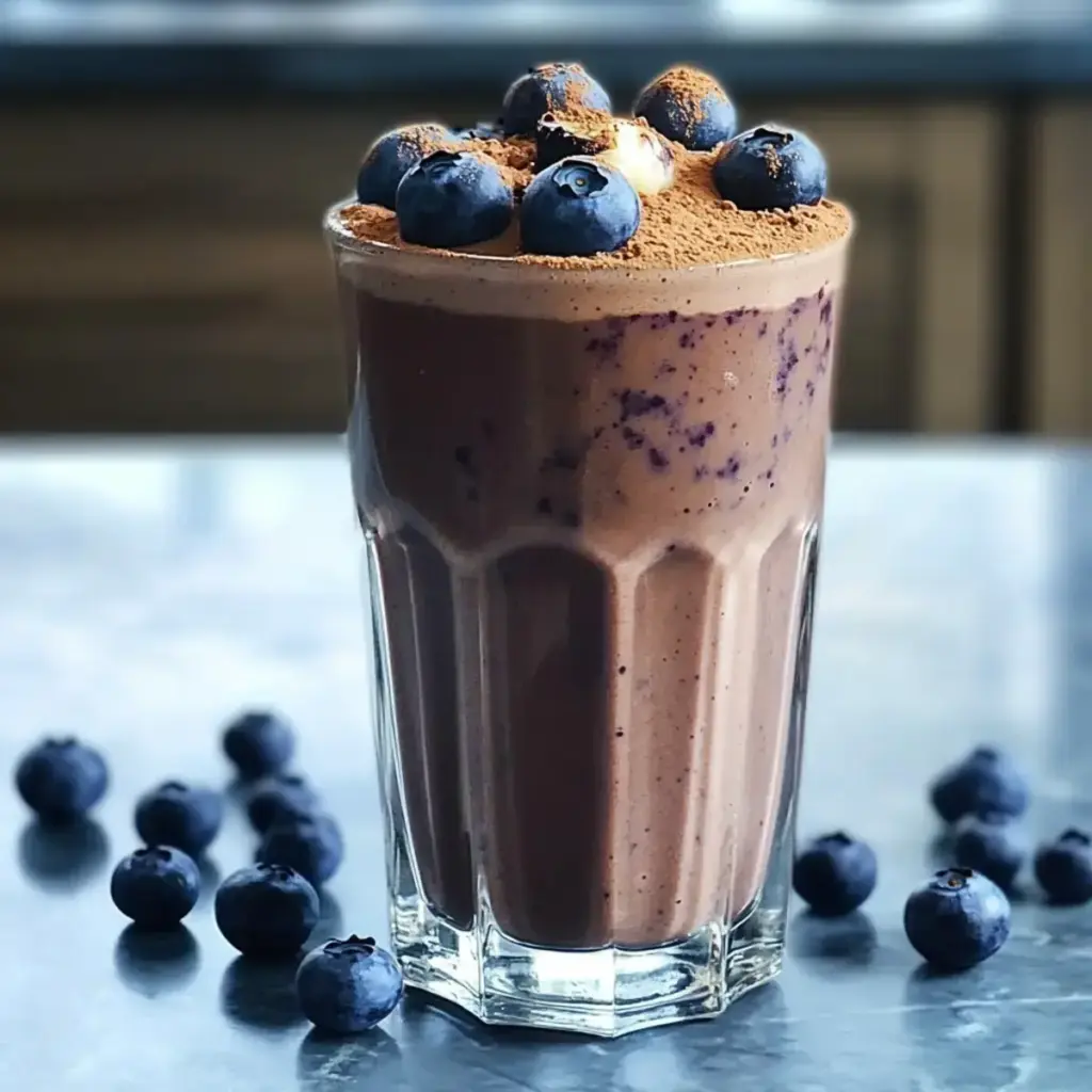Irresistible Heidelbeer Schoko Shake Banane – Cremiger Genuss