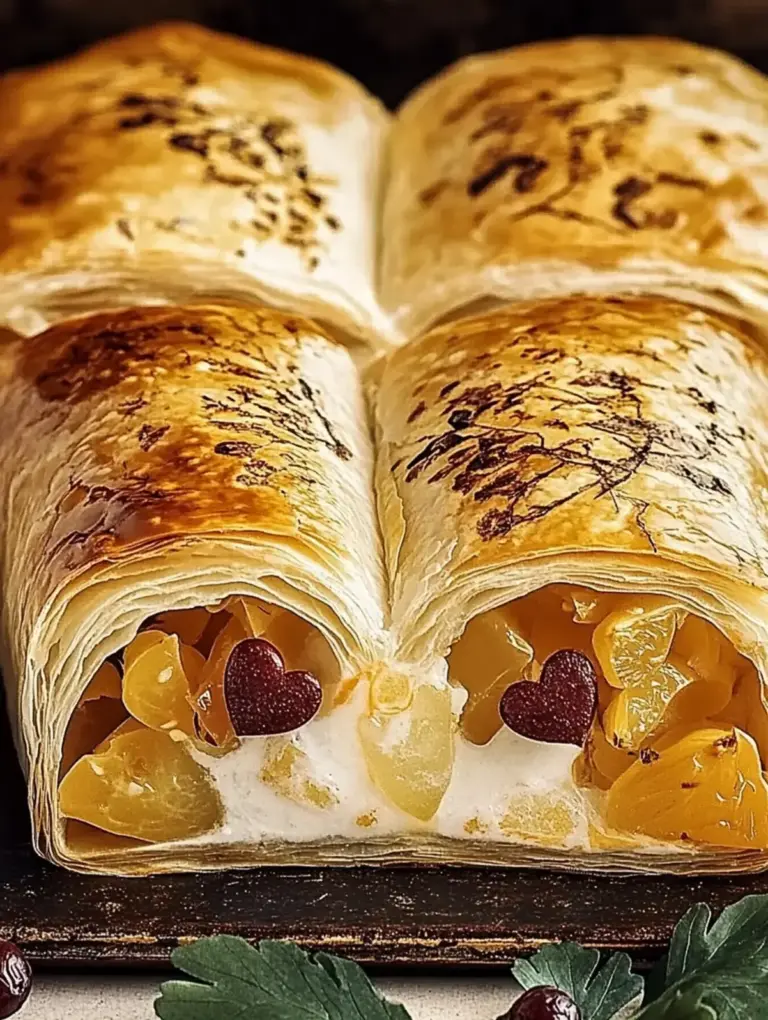 Herzhafte Blätterteigtaschen: Knusprige Klassiker mit Schinkenfüllung