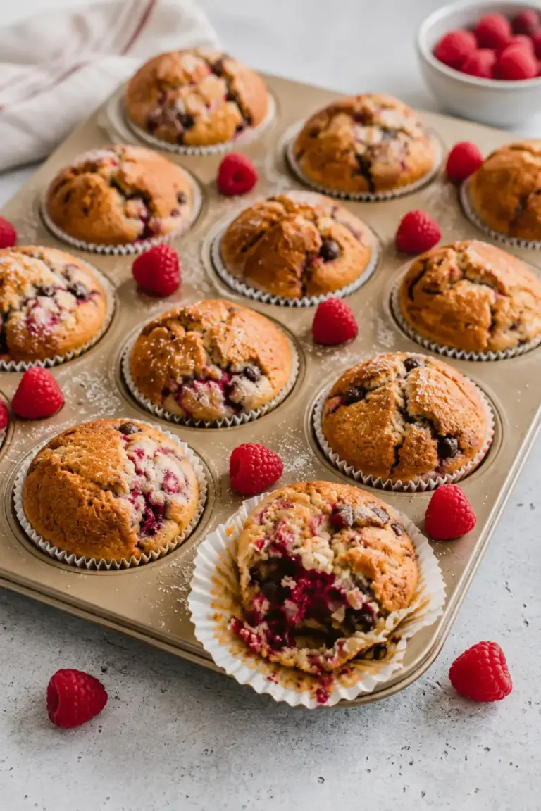Himbeer Muffins – einfach, saftig und fruchtig – Muma’s Kitchen