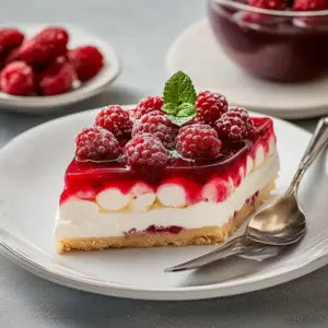 Himbeer-Quark-Dessert