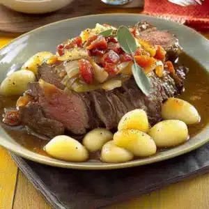 Italienischer Chianti-Schmorbraten