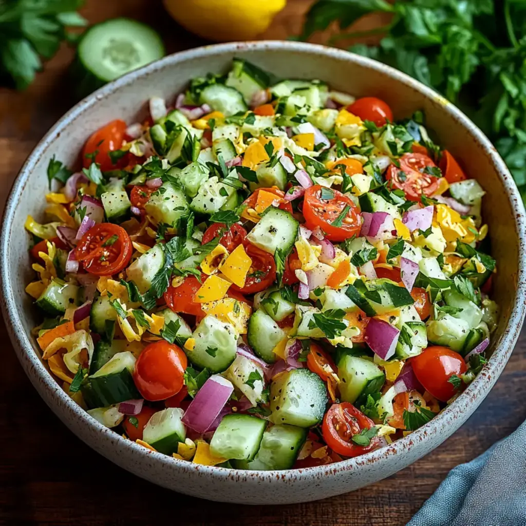 Jamies 5 Minuten Salat – Frisch, Easy, Schnell & Lecker