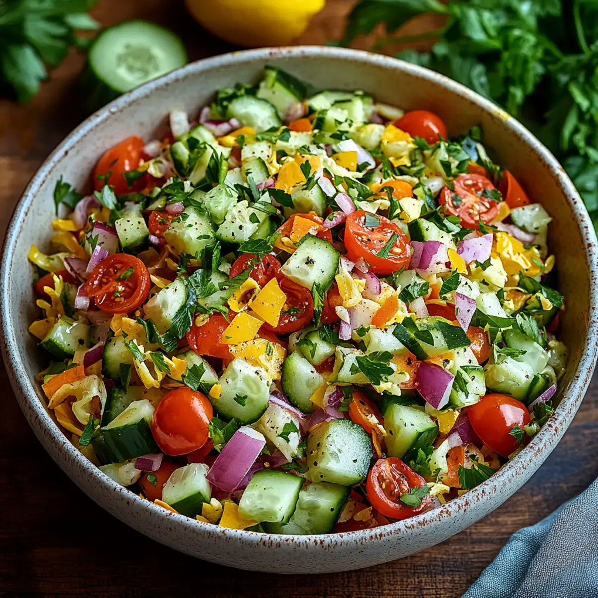 Jamies 5 Minuten Salat