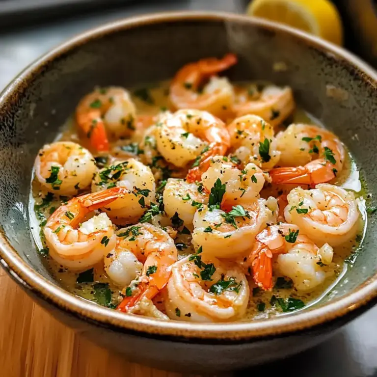 Knoblauchbutter Garnelen Scampi – Ein schnelles, köstliches Dinner