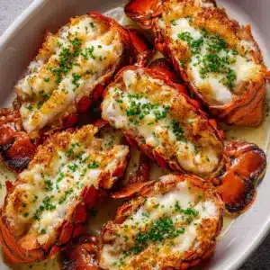 Knoblauchbutter-Lobster-Schwänze