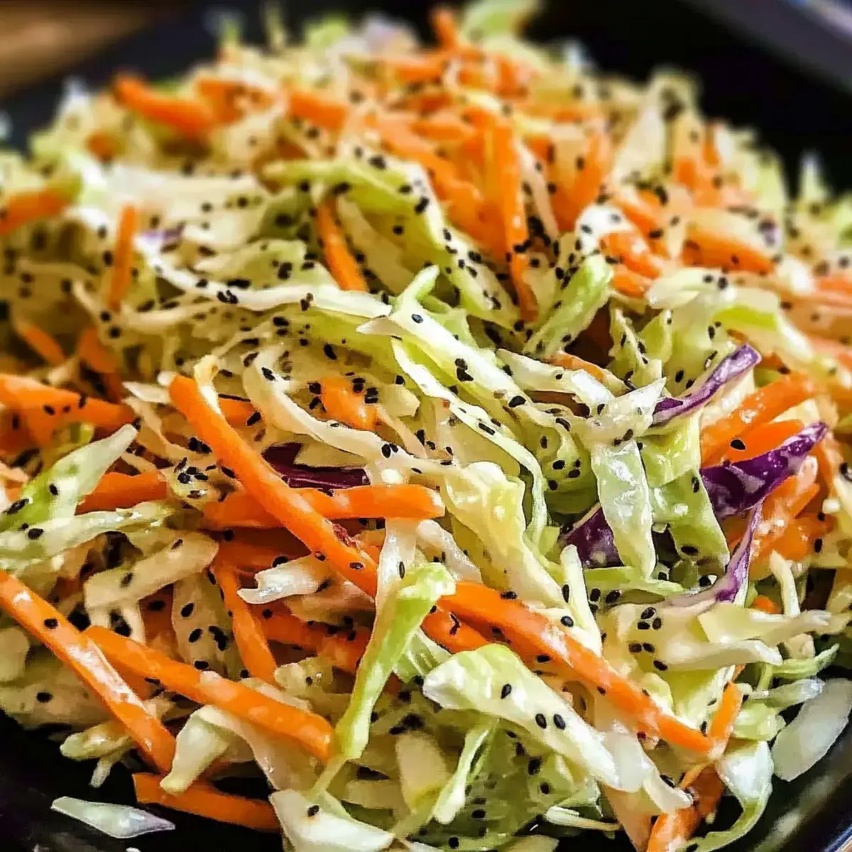Kohl und Karottensalat